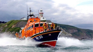 Howth RNLI lifeboat towed a stricken vessel back into Howth Harbour earlier in the day