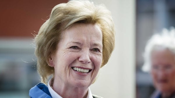 Mary Robinson will leave her role as Special Envoy for the Great Lakes region of Africa