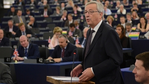 Jean-Claude Juncker needed a qualified majority of 376 votes
