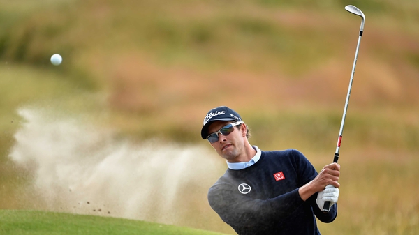 Adam Scott during a practice round prior to the start of the 143rd British Open Championship