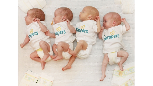 Amelia Helen, Mollie Rose, Lucas James and Lily Grace were born in May