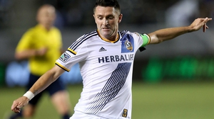 Robbie Keane was back on form in the MLS, scoring his eighth and ninth goals of the season
