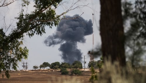 Israel says it is trying to destroy concealed rocket launch pads and tunnels dug by Hamas