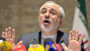 Iranian Foreign Minister Mohammad Javad Zarif speaks during Iran's nuclear talks in Vienna last week
