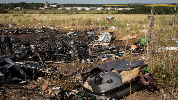 298 passengers were killed when the aircraft was shot down last week in eastern Ukraine