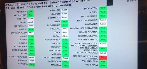 The 47-member UN Human Rights Council backed the Palestinian-drafted resolution by 29 votes