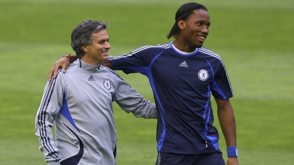 Didier Drogba spent eight seasons with Chelsea, including the first three under Jose Mourinho