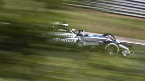 Lewis Hamilton is currently tied with Michael Schumacher on four wins in the Hundarian Grand Prix