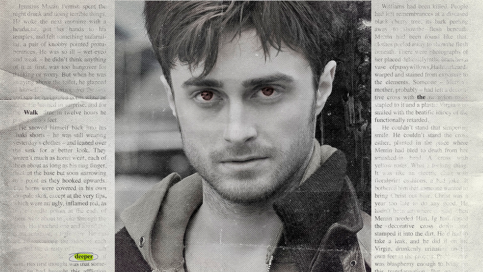 Watch! Daniel Radcliffe in new Horns clip