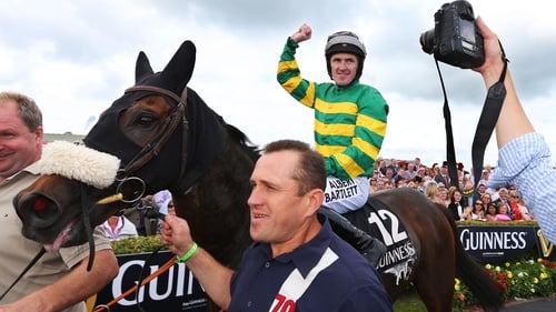 The victory was Tony McCoy's second success in the Galway Hurde