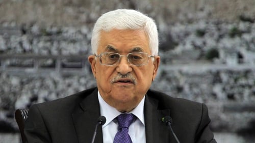 Mahmoud Abbas made the statement in Eygpt