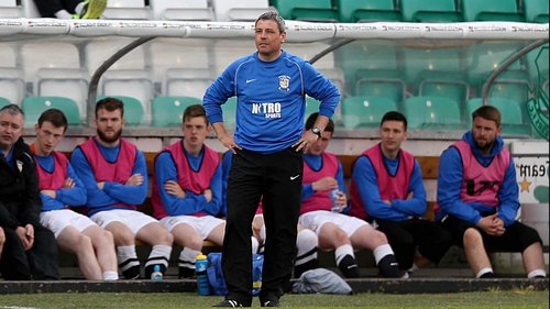 Town manager Keith Long saw three points slip late on