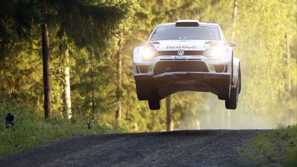 Jari-Matti Latvala leads his home rally in Finland