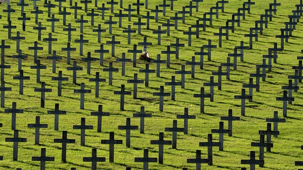 30,000 soldiers lost their lives in fierce World War I battles around Hartmannswillerkopf