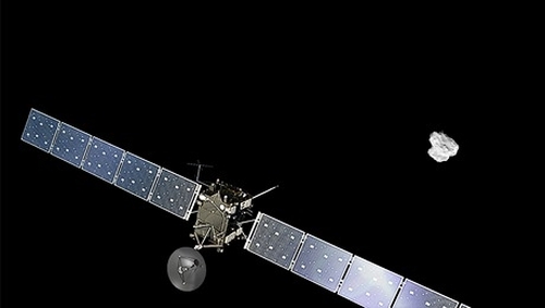 Artist’s impression of Rosetta spacecraft