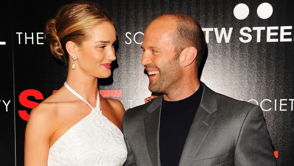 Keeping each other grounded - Rosie Huntington-Whiteley and Jason Statham
