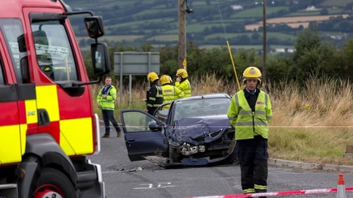 Seven people were injured in the Carlow crash, three seriously