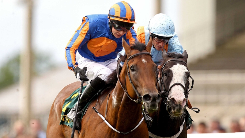 Joseph O'Brien edges Dick Whittington ahead for victory
