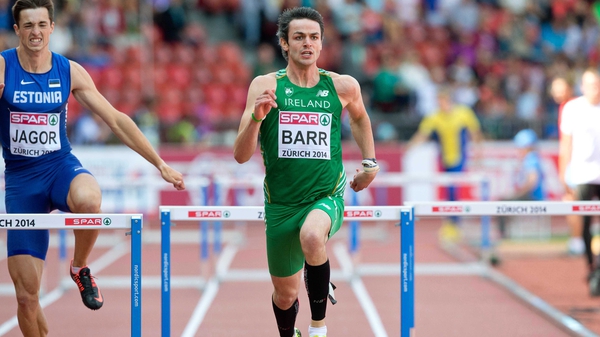Thomas Barr was content with his performance in making the semi-finals
