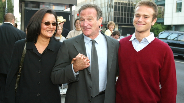 Marsha Garces Williams, Robin Williams and son Zachary