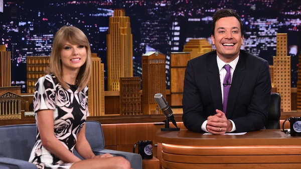 Taylor Swift joined Jimmy Fallon on The Tonight Show