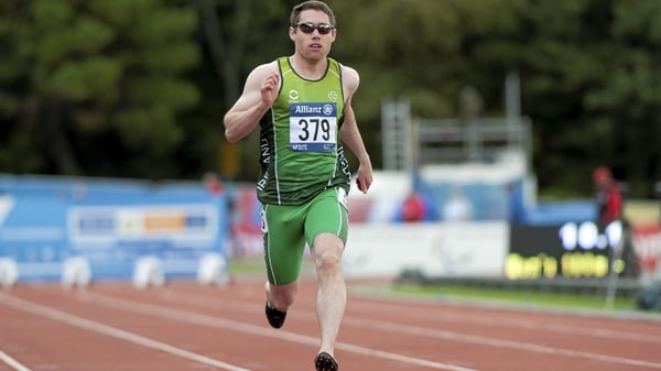 Jason Smyth will be hoping to defend his 100m and 200m titles at the Paralympics in Rio next year