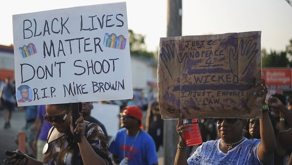 There have been street protests in Ferguson every night since Michael Brown was shot dead