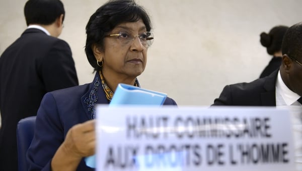Navi Pillay suggested the Security Council come up with possible new responses to rights violations