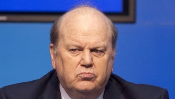 Michael Noonan said if a government was not formed for a 'significant period' anxiety would begin to appear in the markets
