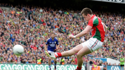 Cillian O'Connor slotted home a penalty for Mayo in what was an absorbing tussle with the Kingdom