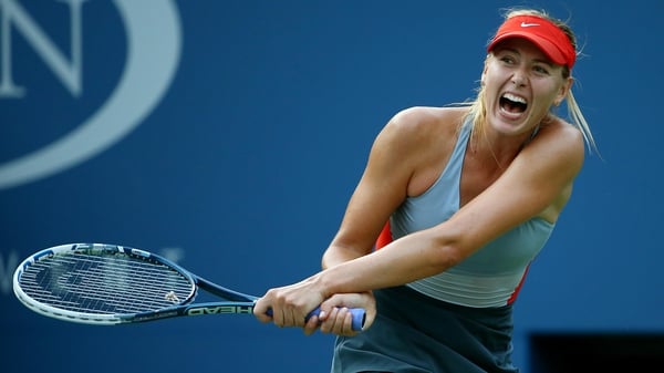 Maria Sharapova battled back from a set down to make it into the third round