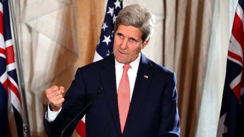 The talks are John Kerry's first face-to-face meeting with the Palestinians since late July