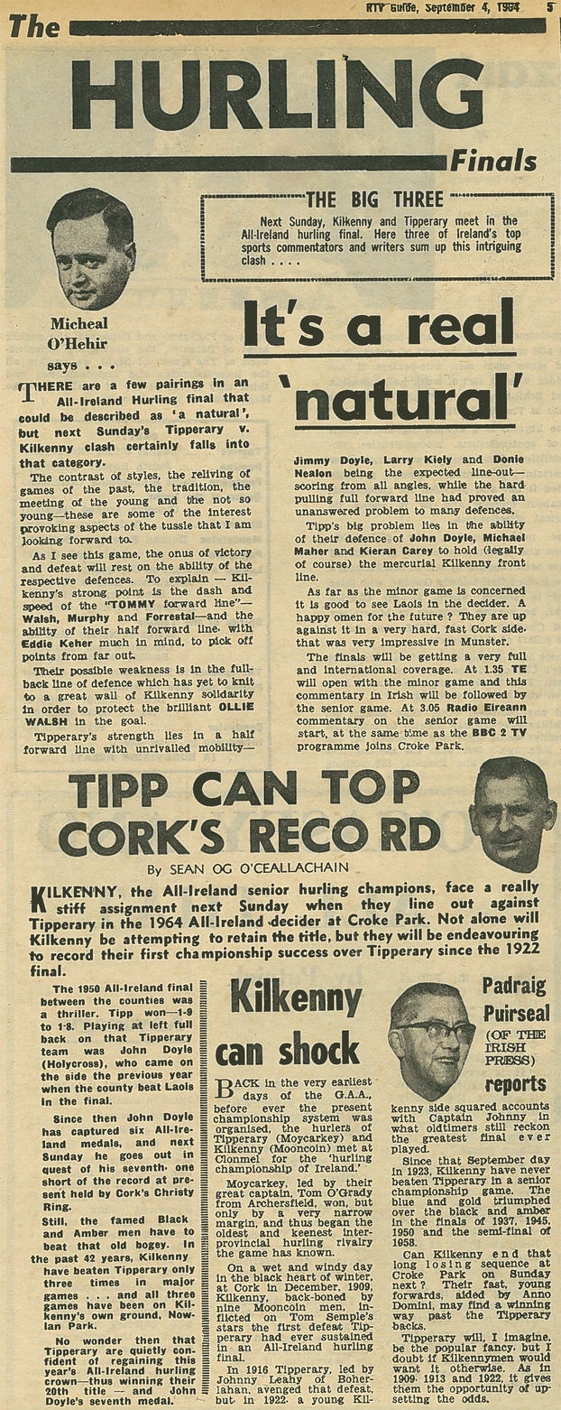 RTÉ Guide 04 September 1964 