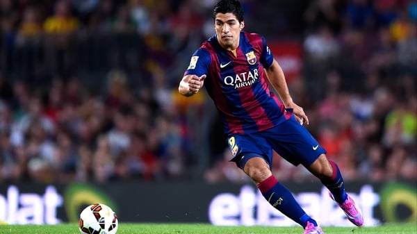 Luis Suarez made his Barcelona debut in a friendly in August
