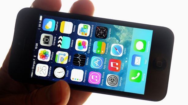 phone with apps