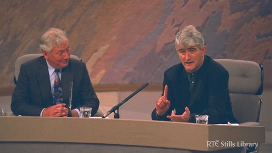 Gay Byrne and Dermot Morgan (1994)