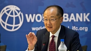 Jim Yong Kim became the World Bank's president in 2012