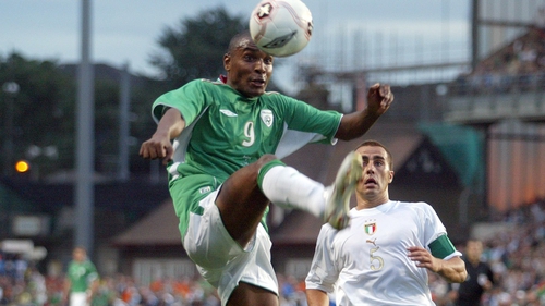 Clinton Morrison says he came from 'south London with a bit of an attitude'; he scored nine goals in 36 games for Ireland - not a bad record