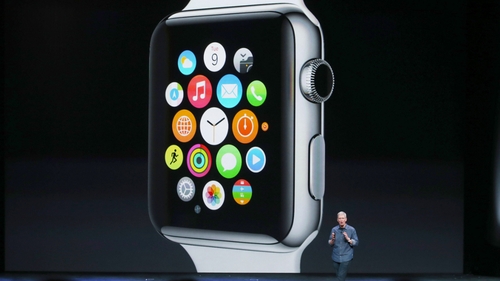 Apple CEO Tim Cook launching Watch in September 2014