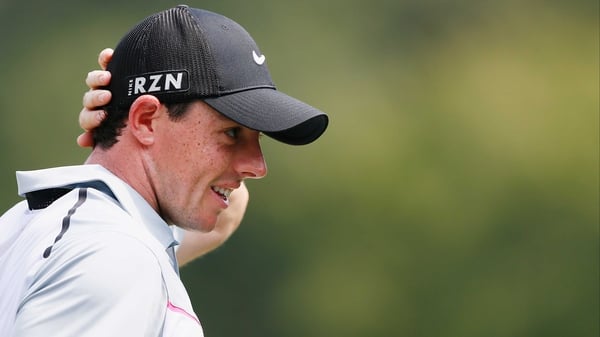 Rory McIlroy will be watching from the sidelines this weekend