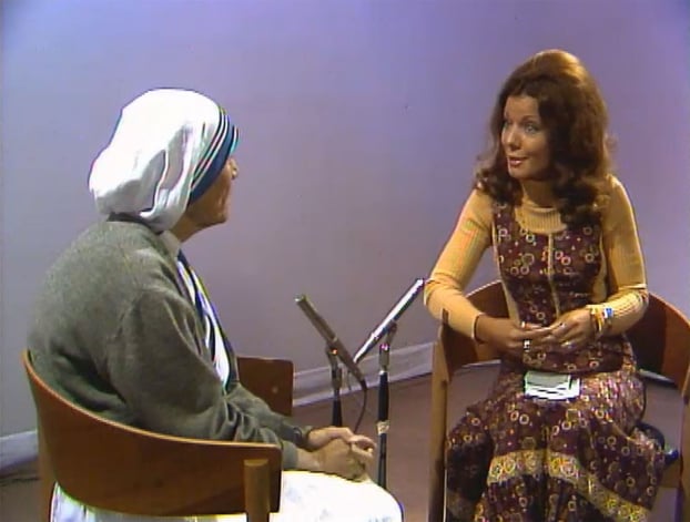 Mother Teresa and Nodlaig McCarthy