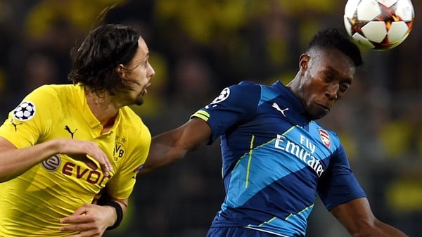 Danny Welbeck was guilty of sloppy finishing against Dortmund