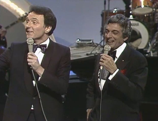 Mike Murphy and Frankie Vaughan