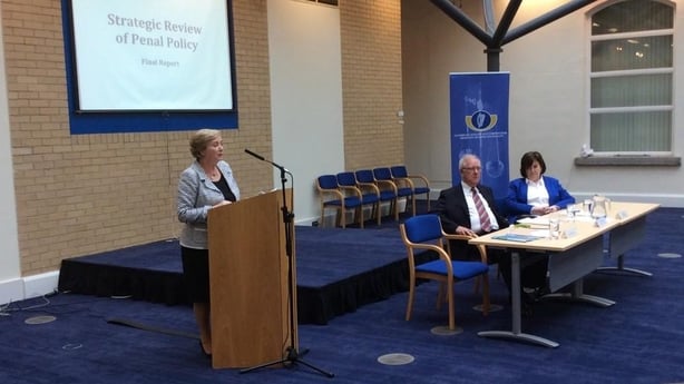 Frances Fitzgerald speaks at the publication of the report