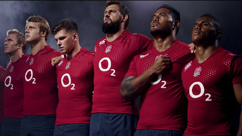 The new white shirt will be worn for the first time when England kick off their autumn Test schedule by hosting world champions New Zealand at Twickenham on 8 November