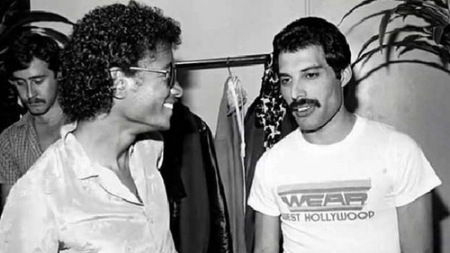 Jackson and Mercury recorded together in the early eighties