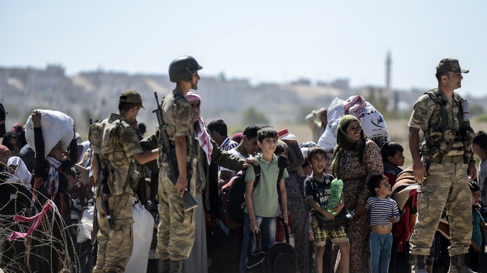 Syrian Kurds Flee To Turkey In Hours