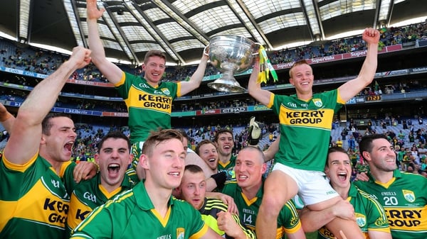 Kerry claimed their 37th All-Ireland title when they beat Donegal last September