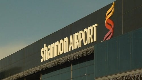 Shannon Airport's emergency plan was put into place