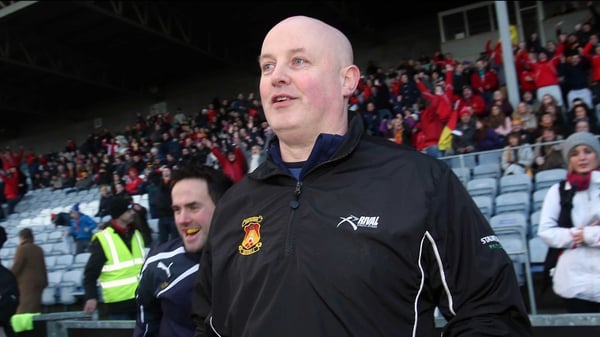 Pat Holmes managed Castlebar Mitchels to the All-Ireland final earlier this year